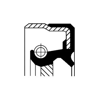 Shaft Seal, camshaft CORTECO 12011664B