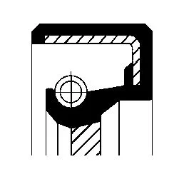 Shaft Seal, crankshaft CORTECO 19033909B