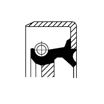 Shaft Seal, differential CORTECO 19033959B