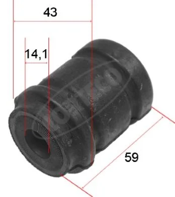 Mounting, control/trailing arm CORTECO 21652362