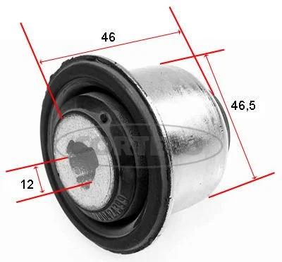 Mounting, control/trailing arm CORTECO 21652476