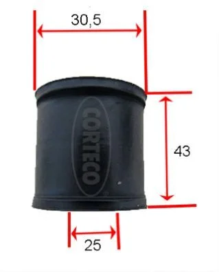 Mounting, stabiliser bar CORTECO 49405655