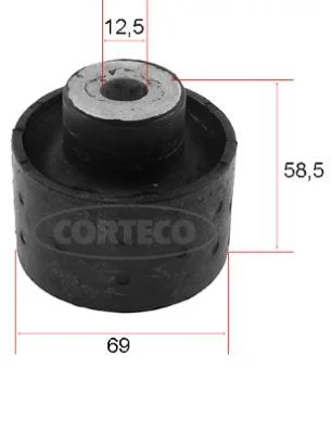 Valdymo svirties/išilginių svirčių įvorė CORTECO 80004722