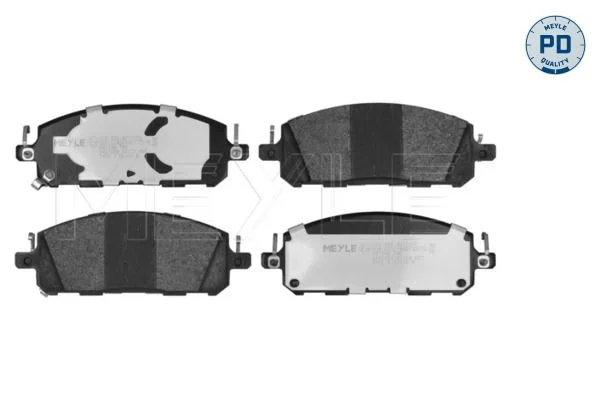Brake Pad Set, disc brake MEYLE 025 268 4017/PD