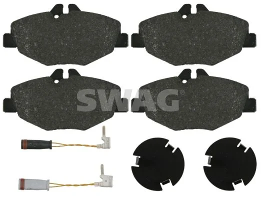 Sada brzdových platničiek, kotúčová brzda SWAG 10 91 6452