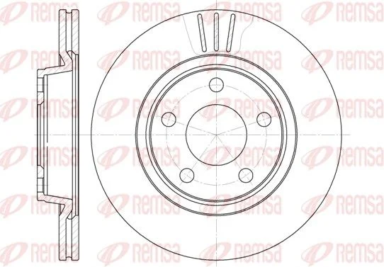 Brake Disc REMSA 6548.10