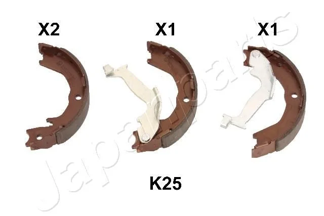 Brake Shoe Set JAPANPARTS GF-K25AF