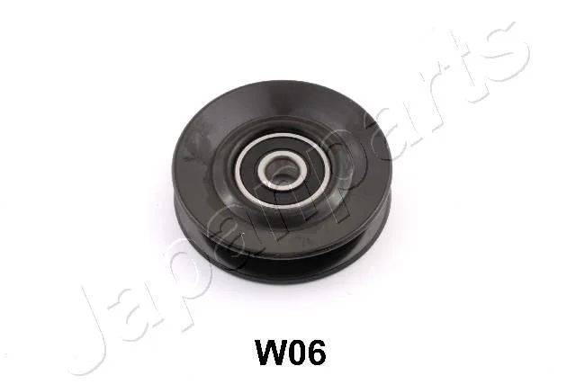Deflection/Guide Pulley, V-ribbed belt JAPANPARTS RP-W06