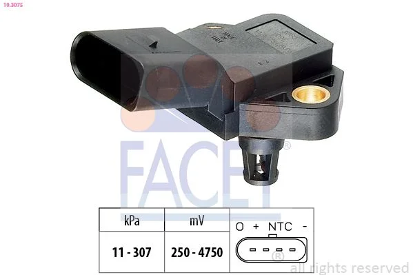Air Pressure Sensor, altitude adaption facet 10.3075