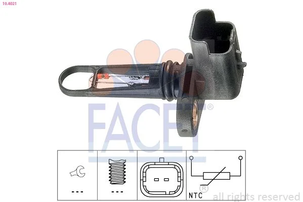 Sensor, intake air temperature facet 10.4021