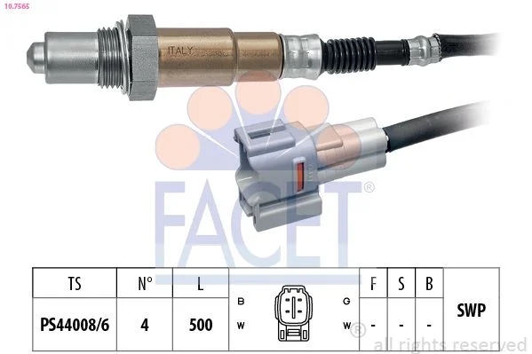 Lambda jutiklis facet 10.7565
