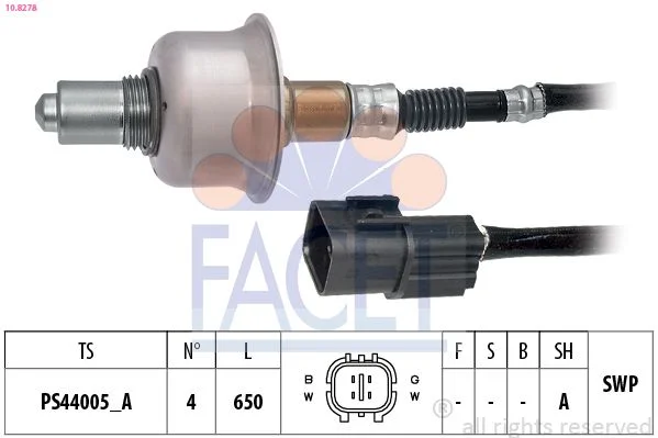 Lambda jutiklis FACET 10.8278