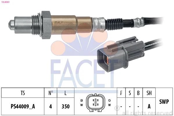Lambda jutiklis facet 10.8361