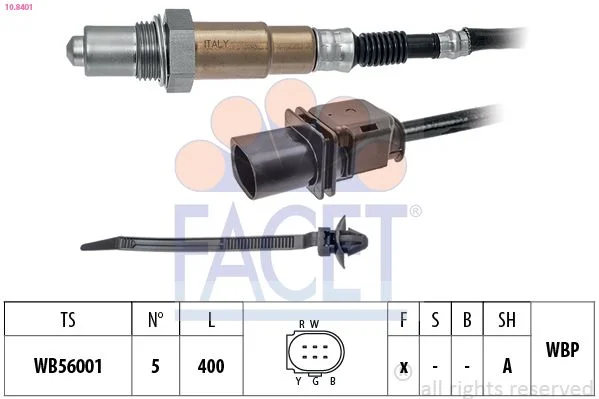 Lambda jutiklis facet 10.8401