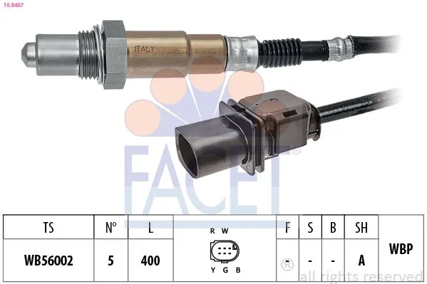 Oxygen Sensor facet 10.8467