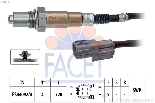 Lambda jutiklis FACET 10.8514