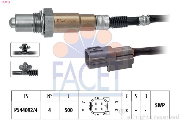 Lambda jutiklis facet 10.8515