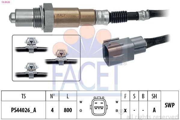 Lambda jutiklis facet 10.8525