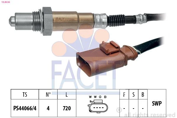 Lambda jutiklis facet 10.8536