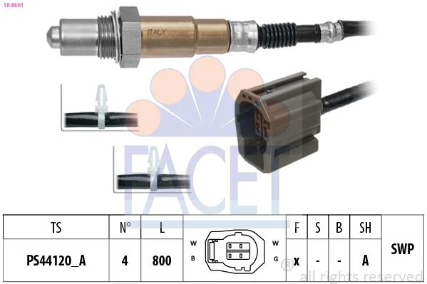 Lambda jutiklis facet 10.8561