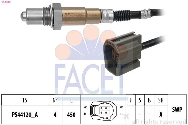 Lambda jutiklis facet 10.8599