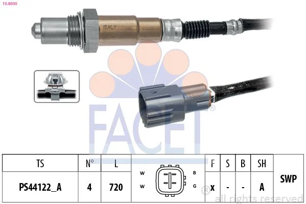 Lambda jutiklis FACET 10.8600
