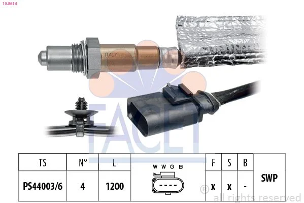 Lambda jutiklis facet 10.8614
