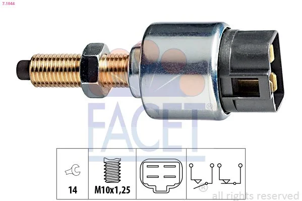 Stop Light Switch FACET 7.1044