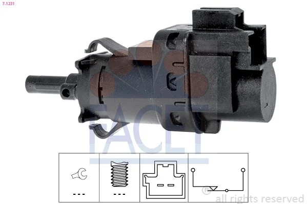 Stop Light Switch FACET 7.1231