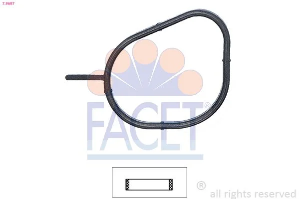 Tarpiklis, termostatas facet 7.9697