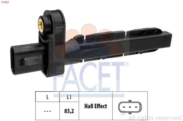 Sensor, crankshaft pulse FACET 9.0826