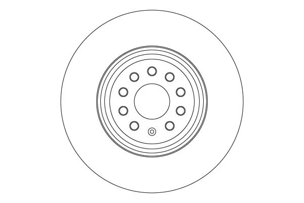 Brake Disc TRW TARCZE HAMULCOWE DF6770S