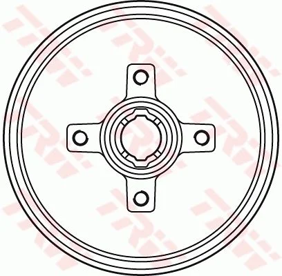 Brake Drum TRW DB4134BR