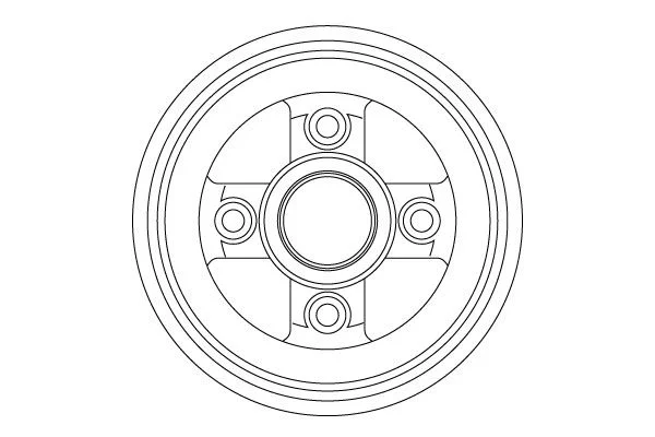 Brake Drum TRW DB4477