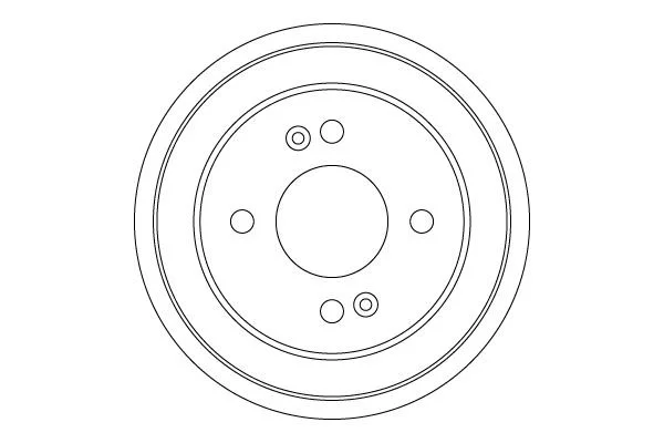 Brake Drum TRW DB4548