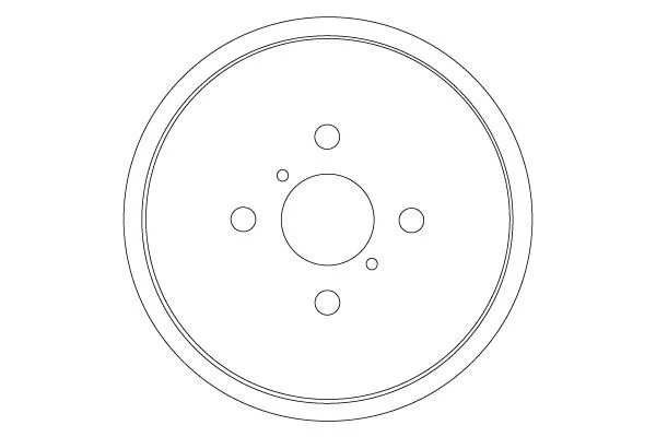 Brake Drum TRW DB4551
