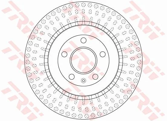 Brake Disc TRW DF6175S