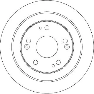 Brake Disc TRW DF6526