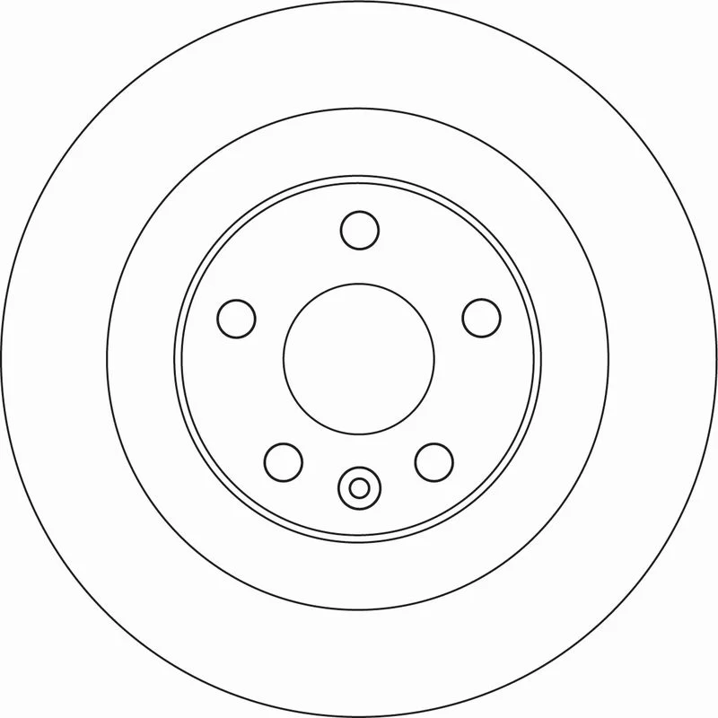 Brake Disc TRW DF6588