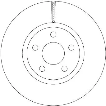 Brake Disc TRW DF6810S