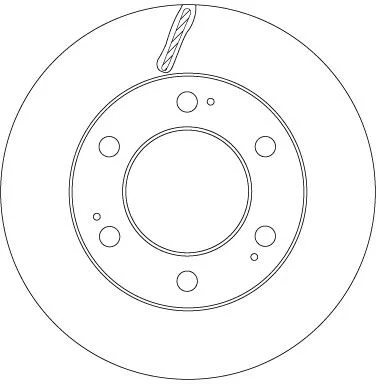 Brake Disc TRW DF6882