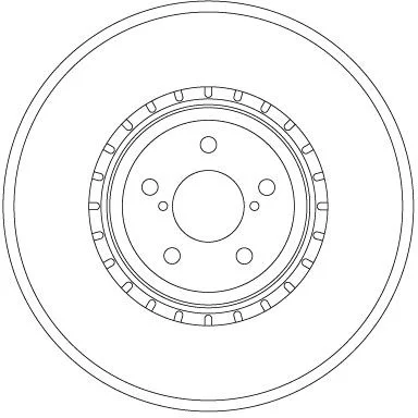 Brake Disc TRW DF6923S