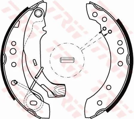 Brake Shoe Set TRW GS8467