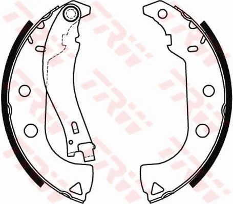 Brake Shoe Set TRW GS8484