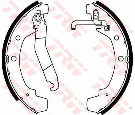 Brake Shoe Set TRW GS8511