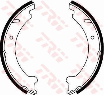 Brake Shoe Set, parking brake TRW GS8599