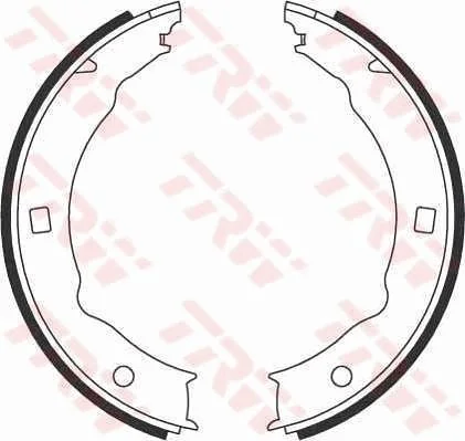 Brake Shoe Set, parking brake TRW GS8683