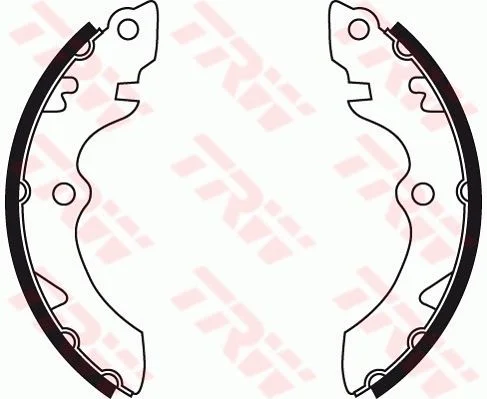 Brake Shoe Set, parking brake TRW GS8735