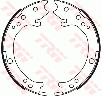 Brake Shoe Set, parking brake TRW GS8779