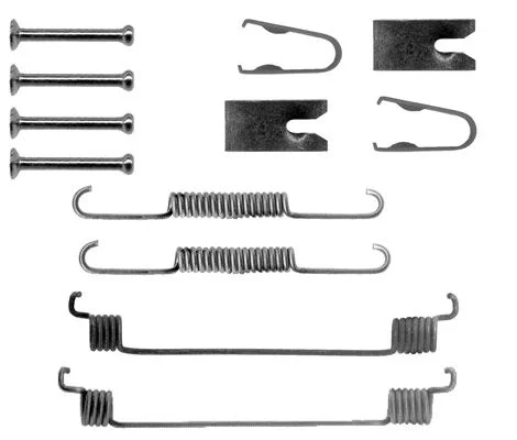 Accessory Kit, brake shoes TRW SFK323